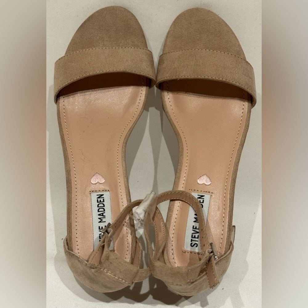 NEW Steve Madden JCarrson Tween/Women’s Block Heel Sandals Size 8M - Picture 7 of 9